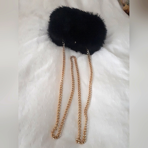 Zara faux fur bag - Picture 3 of 4